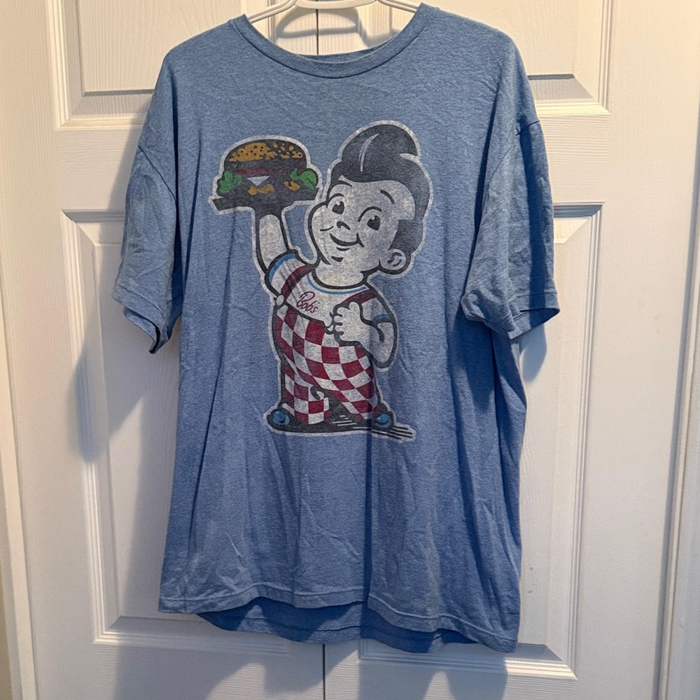 Playful Blue Graphic Tee for Kids